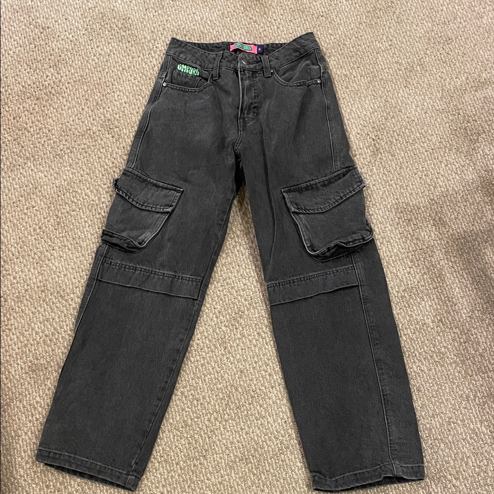 Empyre Black Straight Leg Jeans